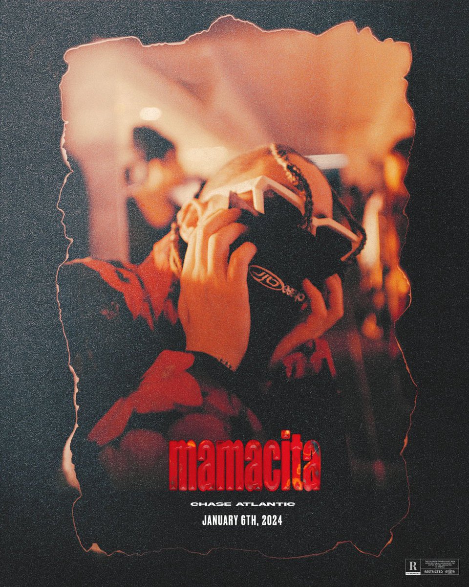ChaseAtlantic's tweet image. MAMACITA MUSIC VIDEO PREMIERES JANUARY 6 @ 9AM PT ❤️‍🔥

found.ee/MAMACITA-VIDEO