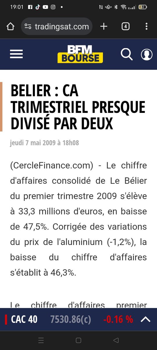 tity_chakpong's tweet photo. @Hazuskybourse @HacheurC 1) le cycle Auto est tres Long ( Fusions Acquisitions en fin de 📉 des Marche' Les gros ,SE jettent Sur des proie ,Mal valorise' ( a part #Plastivaloire qui a 🎣🎣 l 🇺🇲 just avant le Covid
Voici ci dessous 🔎📰 ( $BELI ,/2005a 2019 Avant l OPA du Chinois https://t.co/Con8zg0qos
