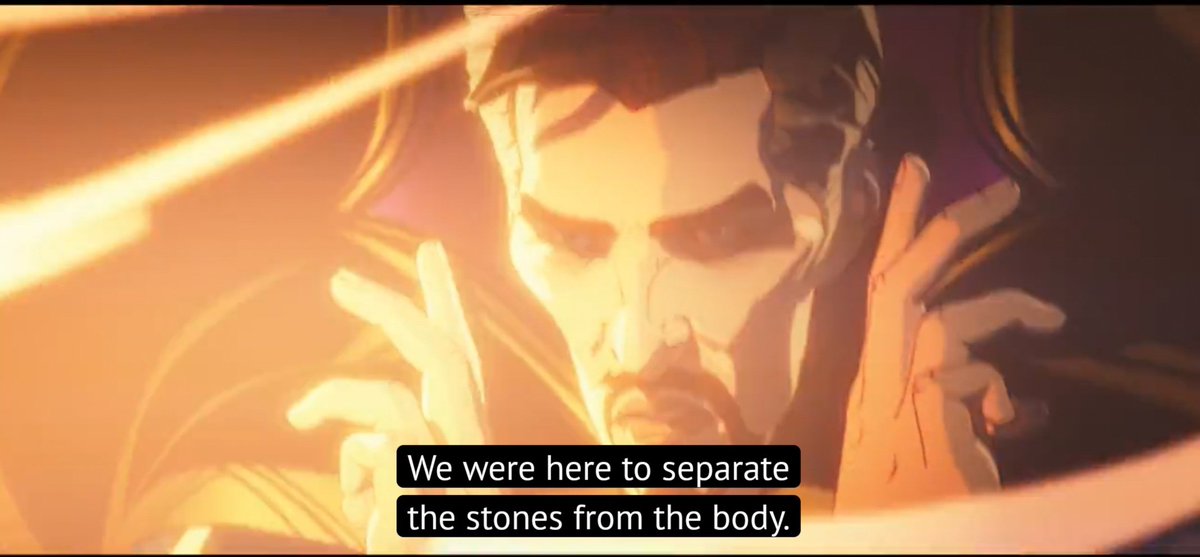 tyfix77's tweet photo. 2/2 that they were never ment to win, but only separated the stones. So, did  Strange defeat them in battle or did he simply use some tricks, concluding them without direct contact? https://t.co/7QwDqIAZLX