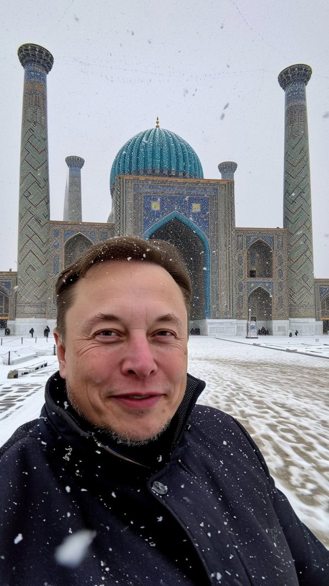 KhikmatPulatov's tweet photo. Hey @elonmusk, we found your photos from your trip to #Uzbekistan! its real your trip photos or they are ai genereted? Clarify pls😅
#MuskAdventures #khiva #bukhara #muynak #aralsea @ElonMuskAOC https://t.co/RTIMSHxmLe