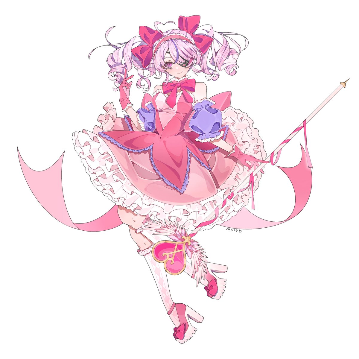 #MariArtte  新年第一张！！魔法少女Maria🪄✨