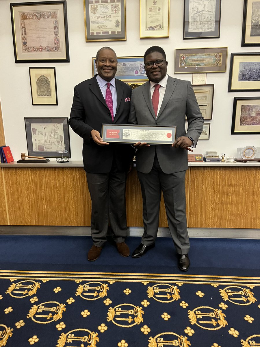 BandiMbubi's tweet photo. Honoured to have received the Freedom of the City Award! https://t.co/Bnx72uO0A1
