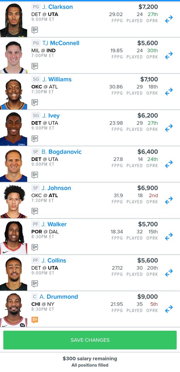 AstrosportsDFS's tweet photo. NBA Main 1/3 

Let's start up that streak again. 

#Fanduel #DFS #GamblingX #GamblingTwitter https://t.co/FkgOL0AT1Q