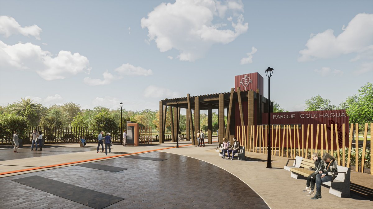 crea_espacioCE's tweet photo. Diseño 2021 Parque Colchagua en Santa Cruz para Serviu VI Región Ohiggins diseñado por @crea_espacioCE https://t.co/AuNFKfuAT2