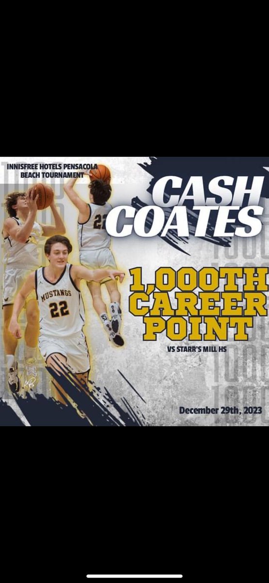 FastBreakAAU's tweet photo. Unsigned 2024 @cashcoates22 congratulations on joining the 1000 points club !! https://t.co/EkWLhXUEmO