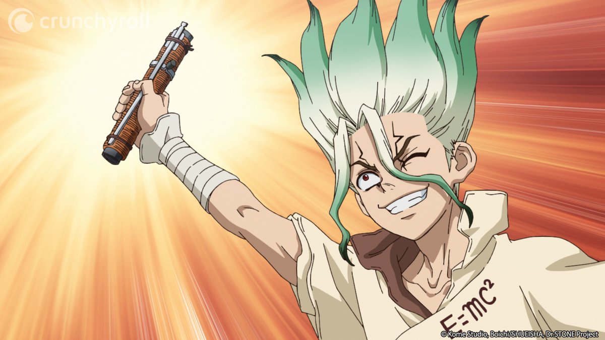 DrStone_ES's tweet photo. ¡Hoy cumple años nuestro querido Senku, el líder del reino científico! 🎂🧪 #DrSTONE https://t.co/qctks6JaRU