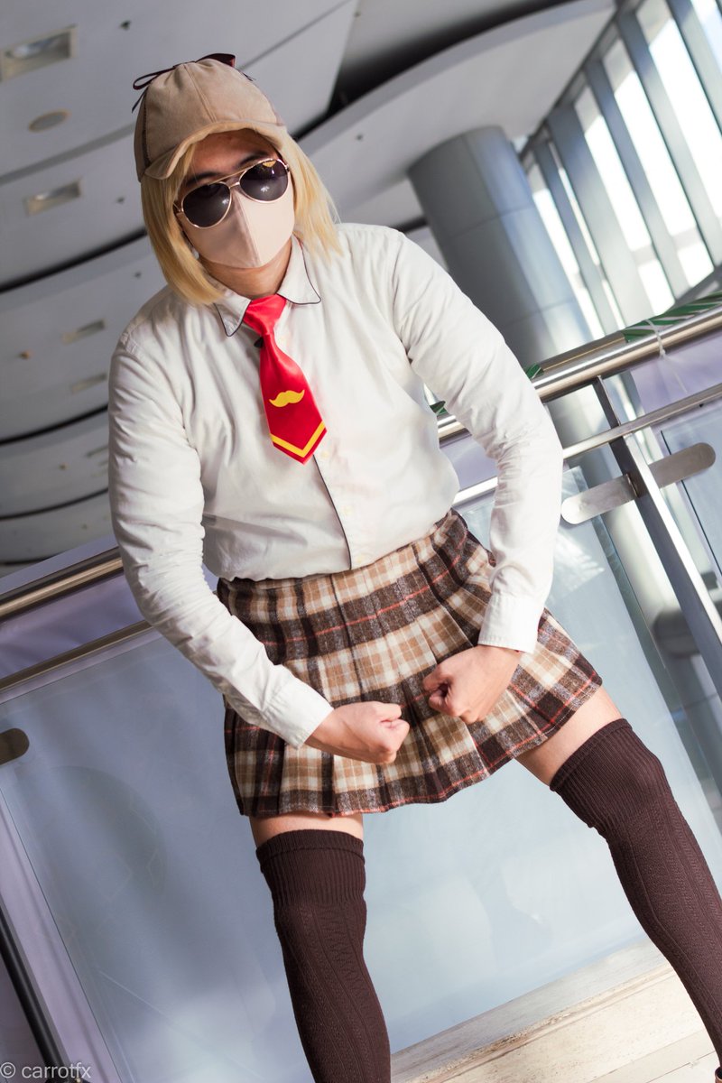 virgaux_gg's tweet photo. Cosplay Matsuri day 1 as (not)Buffson.

Wanna go bro?! 😌😆

#ameliart #teamate #holomyth https://t.co/0Dl5y1HvTc