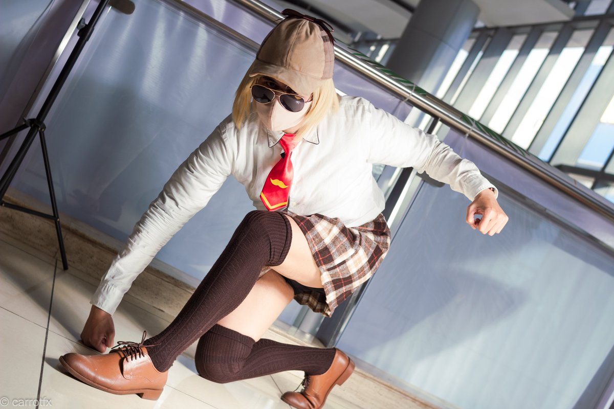 virgaux_gg's tweet photo. Cosplay Matsuri day 1 as (not)Buffson.

Wanna go bro?! 😌😆

#ameliart #teamate #holomyth https://t.co/0Dl5y1HvTc