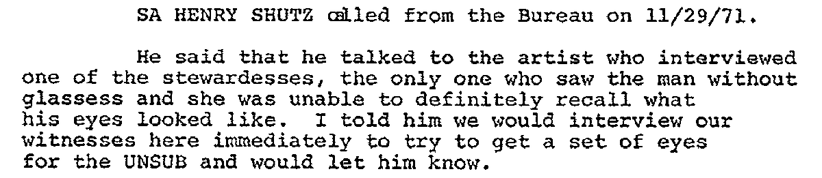 OleMissCub's tweet photo. @DrBobEdwards1 It's actually Bill Mitchell. Flo couldn't remember what his eyes looked like so they frantically asked the other witnesses. Gregory, Mitchell, and Williams picked eyes from the catalog. You can always tell it's Mitchell because of the Eugene reference. https://t.co/1xaVXCgMq1