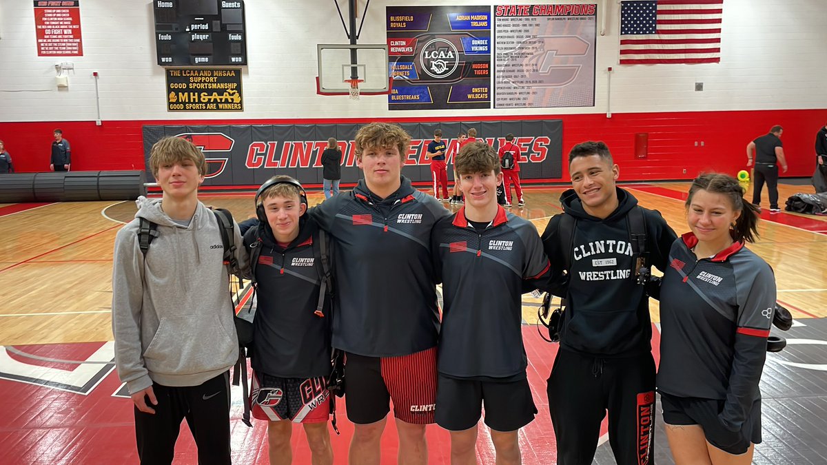 Clinton Wrestling tweet media