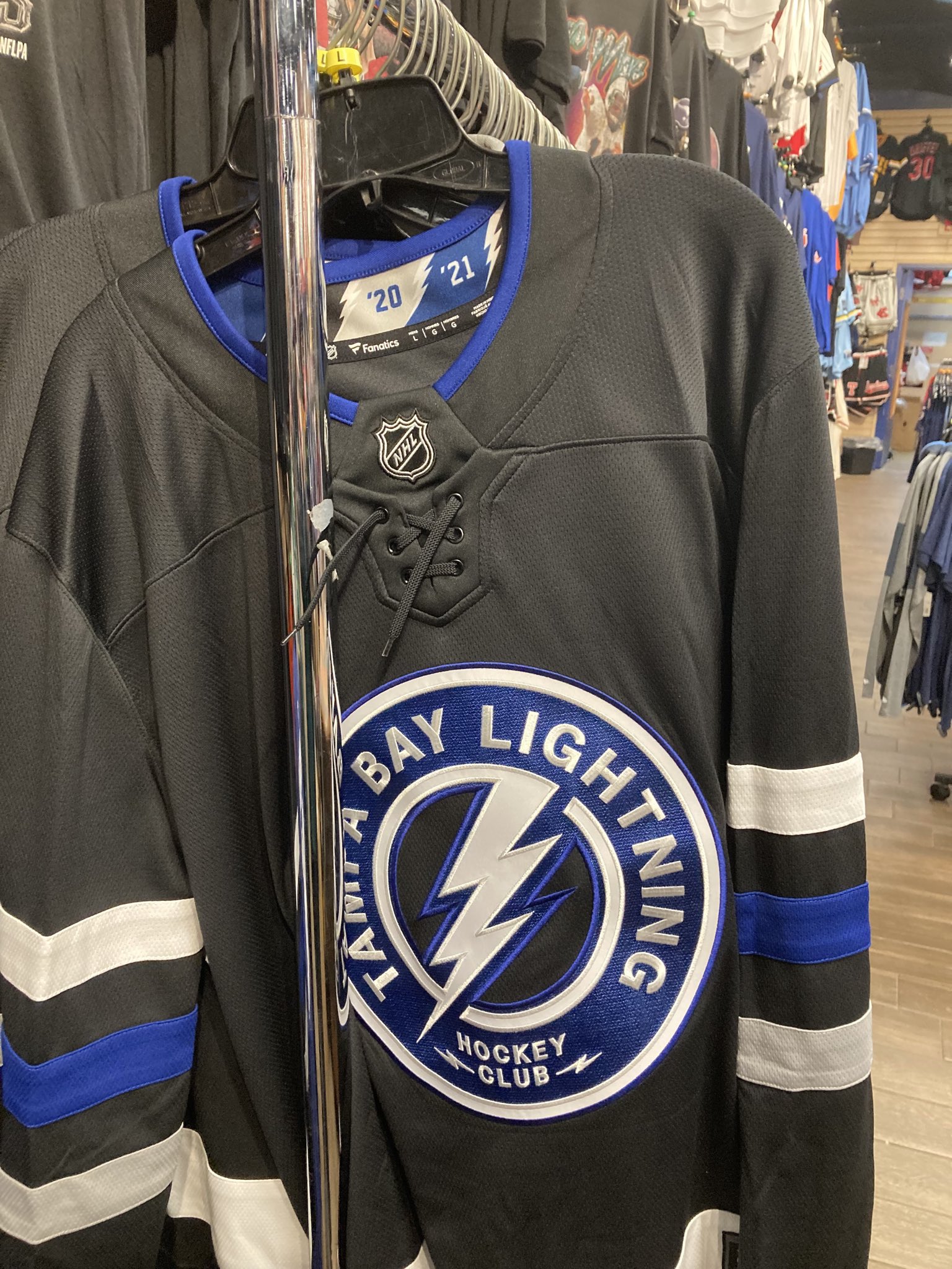 Lightning alternate jersey new arrivals