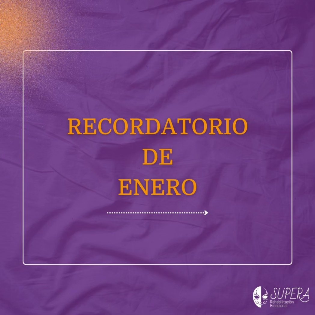 Supera_ec's tweet photo. #Hilo 🧵
Recordatorio de #Enero2024 https://t.co/e72i8WX12d