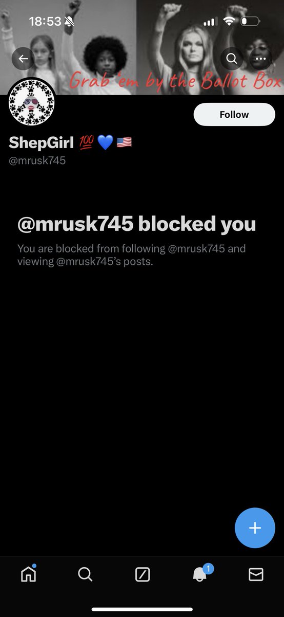 Just_A_Man67's tweet photo. @junkingamethyst @mrusk745 @EliseStefanik @Harvard @Penn @MIT I guess when you call a fed, “a fed,” they block ya…
Go figure…🤷‍♂️ https://t.co/lh98BPmJZk