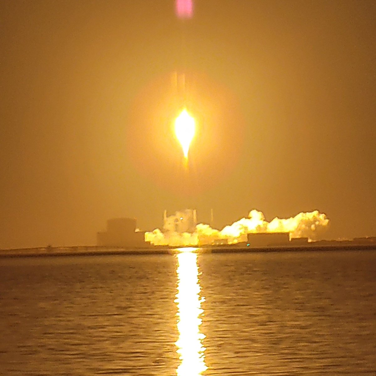 Space_RT_2399's tweet photo. Had an unforgettable experience watching a @SpaceX Falcon 9 power Ovzon 3 into orbit. https://t.co/aojPNEluMb