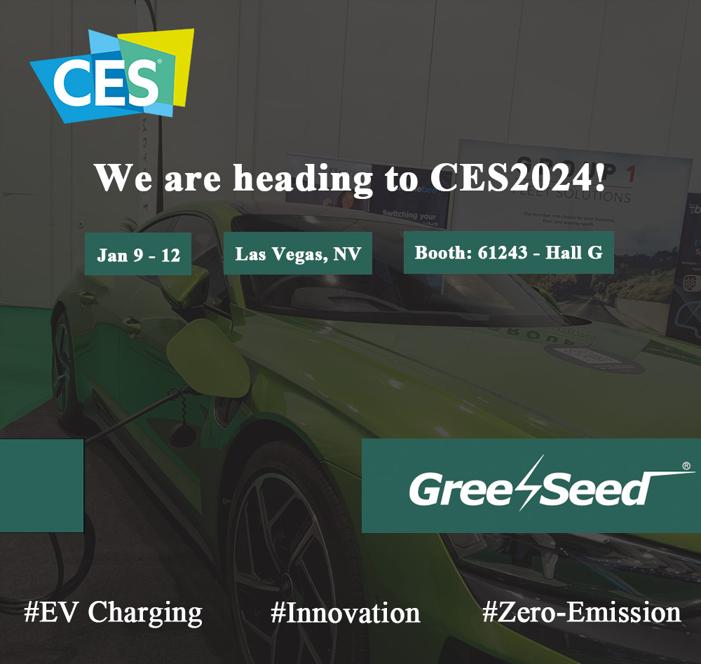 GreenseedP's tweet photo. We are excited to be exhibiting at #CES2024 in Las Vegas from 9-12 January. Come visit us at booth: 61243 - Venetian Expo, Hall G. We will be presenting some of our new innovative technology at the show. Hope to see you all there!

#innovation #evcharging #technology #exhibition https://t.co/w6xDodcqCR