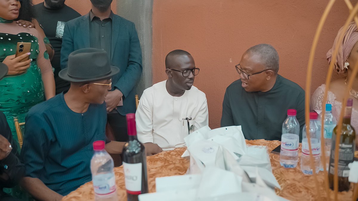 Dorryokojie's tweet photo. Event with the national leaders of our great party @NgLabour
@PeterObi
@Julius_Abure https://t.co/fxtlogdvZs