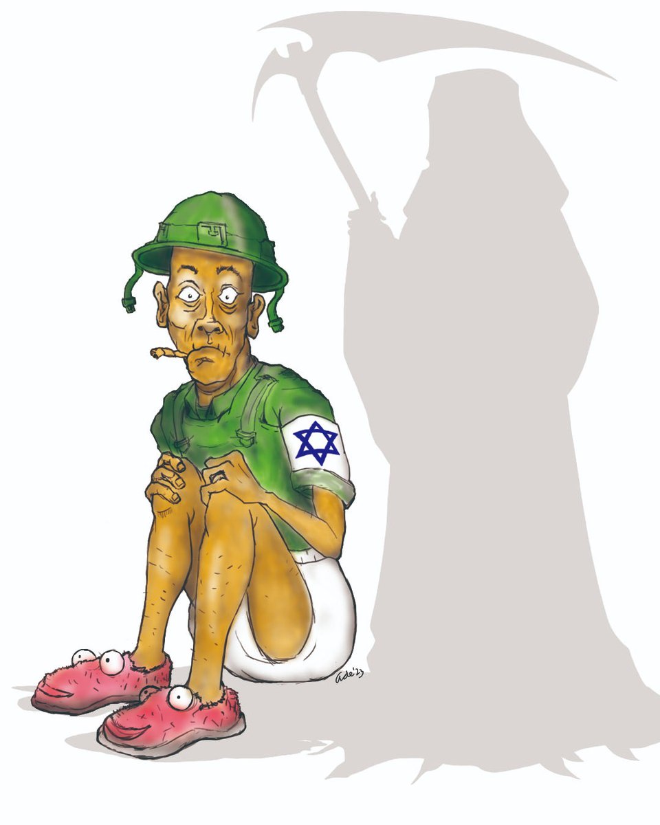 adeayusta's tweet photo. Poor IDF
#ZionistTerror #GenocideSupporters #ZionistCensorship #ZionistLobbyAttack #FreePalestine #ConflictUpdate #WeStandWithPalestine #JulidFiSabilillah #ElonGoToGaza #JulidFiiSabilillah#palestine https://t.co/yMgR9pbrVL