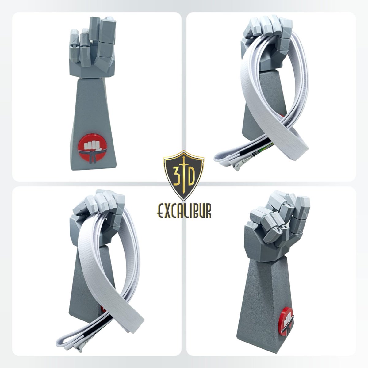 Ianagc's tweet photo. Suporte para Faixa de artes marciais! #Jiujitsu #Judô #Karatê #3DPrinting #Impressao3D @3dExcalibur https://t.co/rnXzoVqfcb