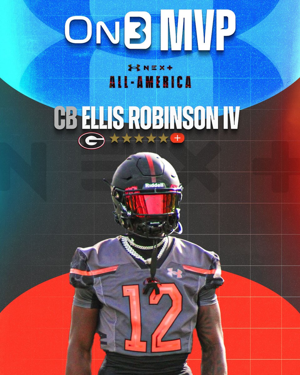Georgia Five-Star Plus+ CB Ellis Robinson IV is the On3 MVP for Under Armour All-America week‼️ Overall top performers via @CodyBellaire and @CharlesPower: on3.com/news/under-arm…