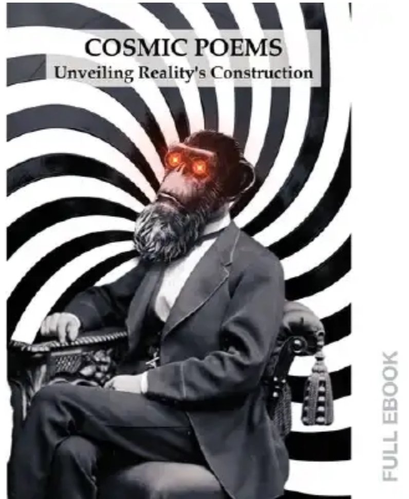 scanlz's tweet photo. Awesome mint today @book_io I was able to pick up a copy 👇🏾 #CosmicPoems from @sfumato44 the poems makes you think about certain aspects of life. Great poets from across ancient times and #CardanoCommunity get yourself a copy today, mint is still going on. https://t.co/ba7cBjvNGU