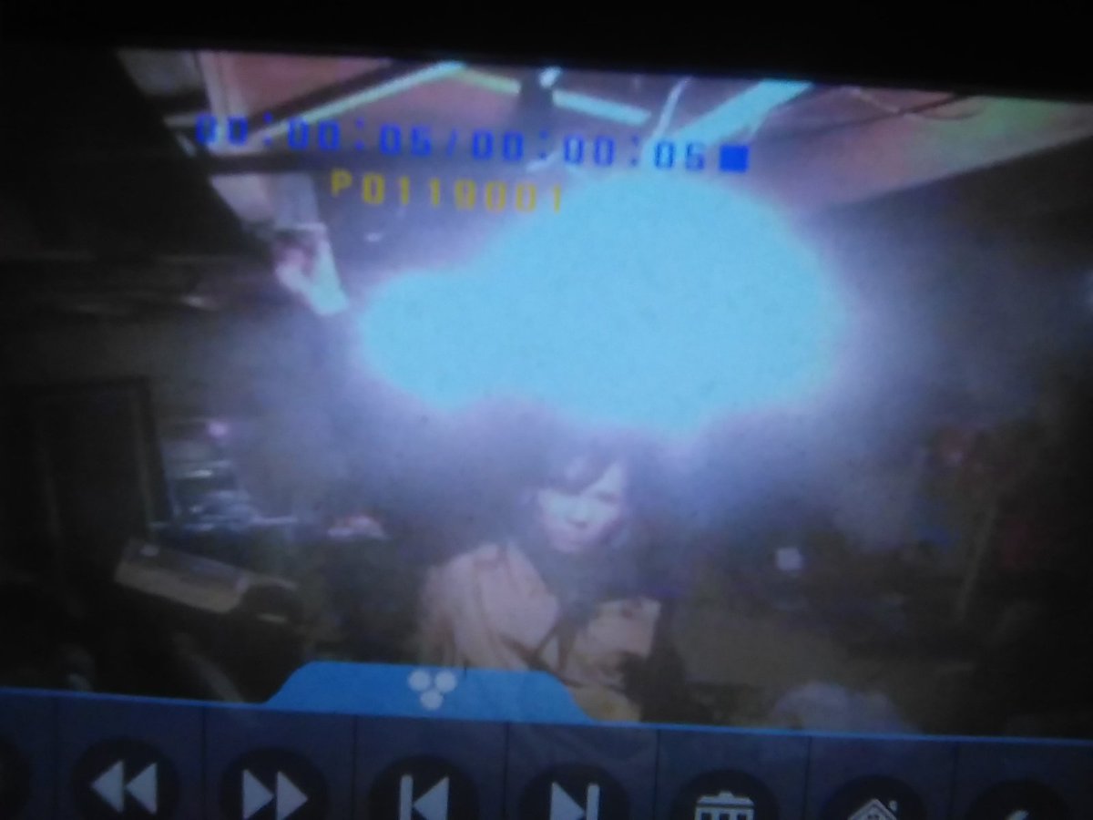 ShapeShifter110's tweet image. When you have a crazy neighbor molesting your security camera.