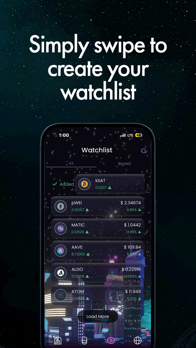 Base8App's tweet photo. Are you already using a crypto app like #Coinbase or #Binance and want to know what makes #Base8 different? Ok:

• The experience: Our app is like a little crypto world you visit, not just a page with numbers to stare at.

• The ease of use: Want to create a watchlist? Save a news article to read later? Cancel an order? Just swipe right or left.

• Base units: kSAT and pWEI lets everyone afford whole units of Bitcoin and Ethereum.