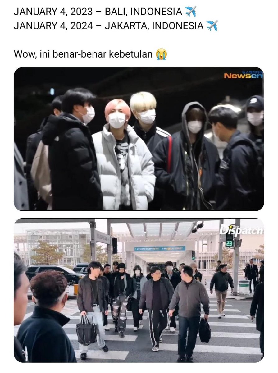 starfess's tweet photo. BISA NGEPAS GITU YA? BEDANYA TAUN LALU DITANYA TXT NGAPAIN KE INDO HAHAHAA 😭 -star https://t.co/2ykYawsGfr
