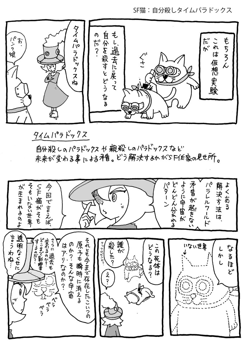 SF好きの猫がいろいろ質問する話(2/4)
