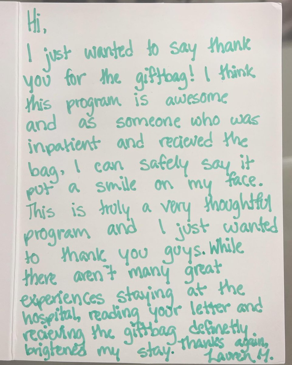FTforKids's tweet photo. Feedback from a recent FTFK Care Package recipient. Thank you to our supporters for helping our mission become a reality. #FTFK https://t.co/bwNLO1yQEa