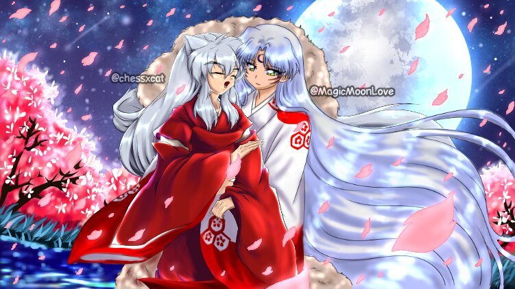 chessxcat's tweet photo. A collab with @MagicMoonLove!
Thank you for working on this project with me! Your background and Sesshomaru turned out beautifully as always! ^^💖
#inuyasha #sesshomaru #犬夜叉 #殺生丸 #殺犬 #犬殺 #inusess #sessinu #inucest https://t.co/6rG8AbHWe6