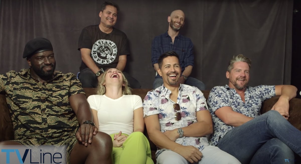 TVLine's tweet photo. #MagnumPI Throwback: 'Member When We Q&A'd the Cast About Season 1 at 2018 Comic-Con?
Watch Video:
https://t.co/GD71kqtvhd https://t.co/2zH1ObNgeM