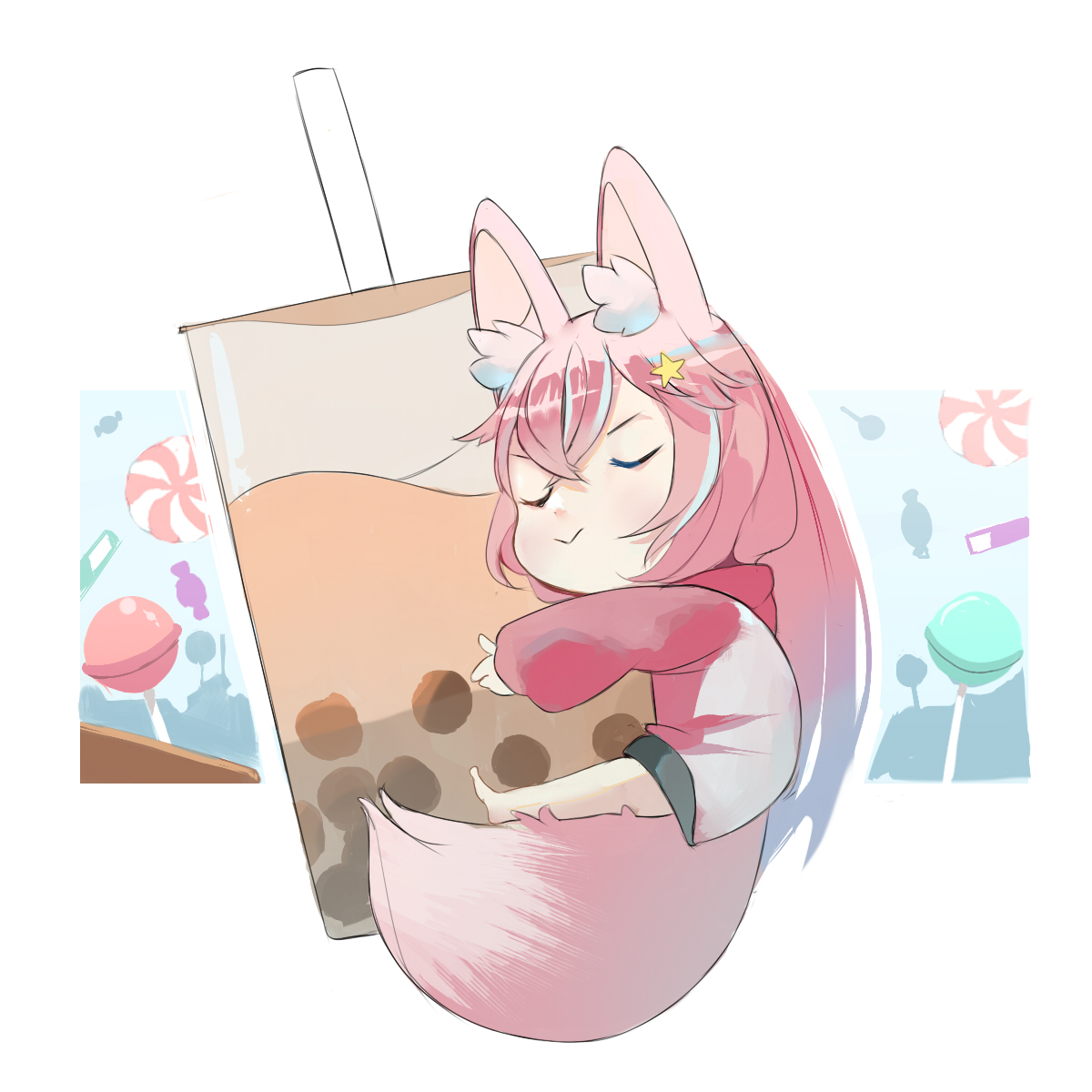 Gapmoe201's tweet photo. chibi kiichan
#kitsuillust #chibiart https://t.co/OKWZ47l02x