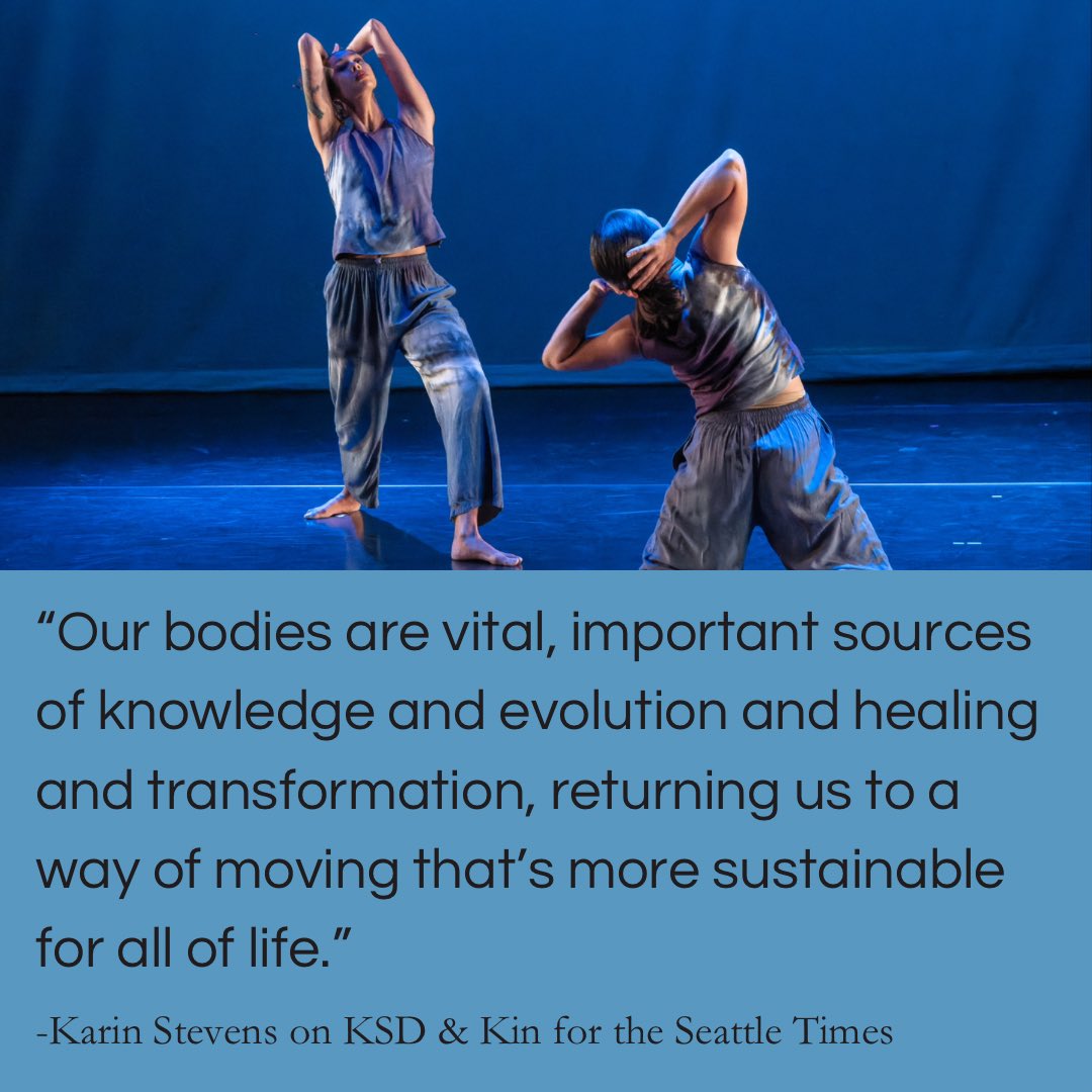 KStevensDance's tweet photo. Read the Seattle Times preview by Gemma Alexander for our performance KSD &amp; Kin and grab your tickets! Both at the link in our bio! https://t.co/aWMOE3yb2k