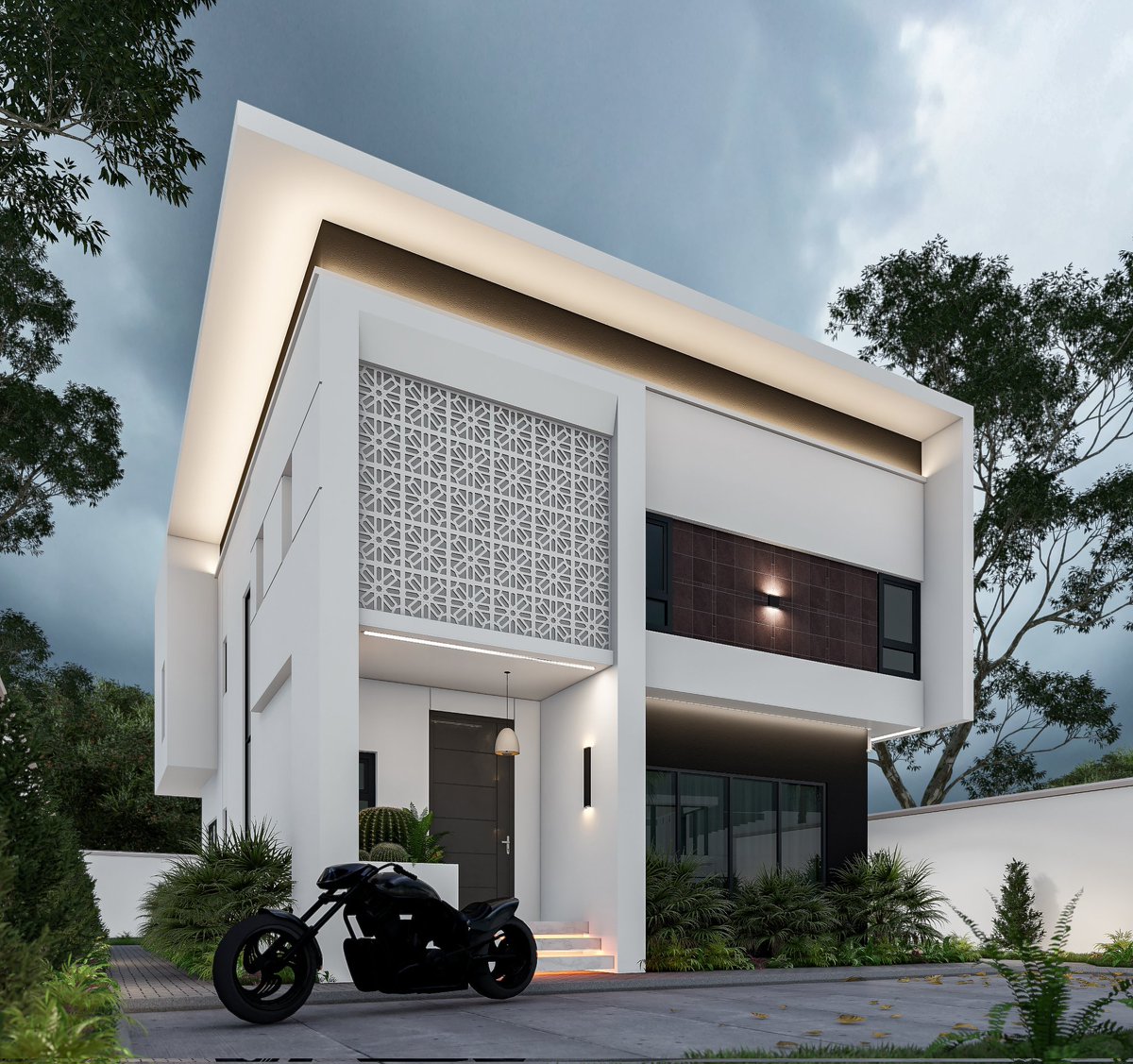 Aimjay9's tweet image. Simple residential design
Revit+Lumion