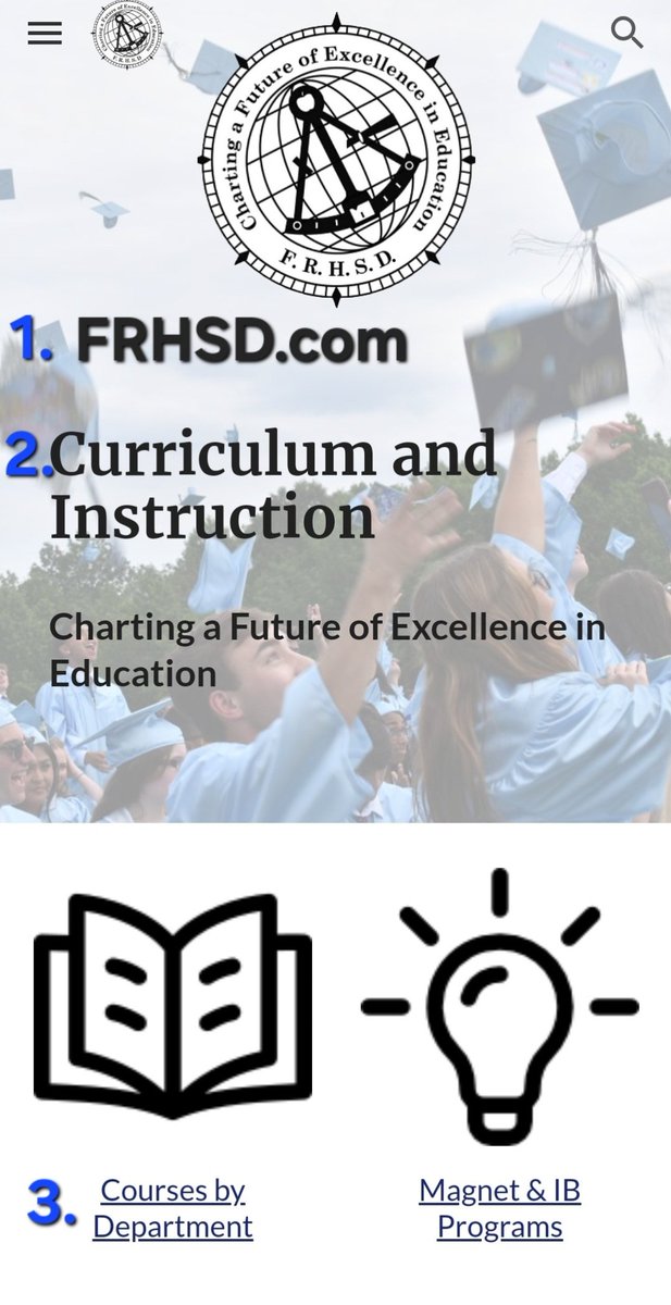 Exciting news! Course scheduling for the '24-25 school year has begun!  Counselors are meeting with students to discuss and finalize requests. To read full course descriptions, go to FRHSD.com, Curriculum &amp; Instruction, Courses by Department <a href="/BravermanHHS/">Jeremy Braverman-Howell HS Principal</a>