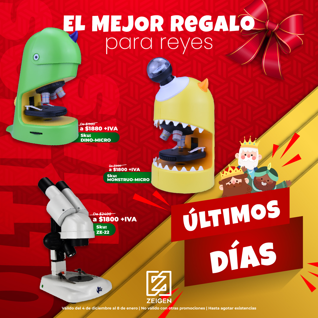 zeigenmx's tweet photo. ¡Última llamada para los reyes magos! 📢👑 Sorprende a los más pequeños del hogar y aprovecha las promociones que tenemos para ti en microscopios infantiles. ¡Quedan pocos días!. ⏰ Encuentra las promociones en: https://t.co/JX8QlhwfTv #ReyesMagos #MicroscopiosParaNiños https://t.co/opp2pOjV5G