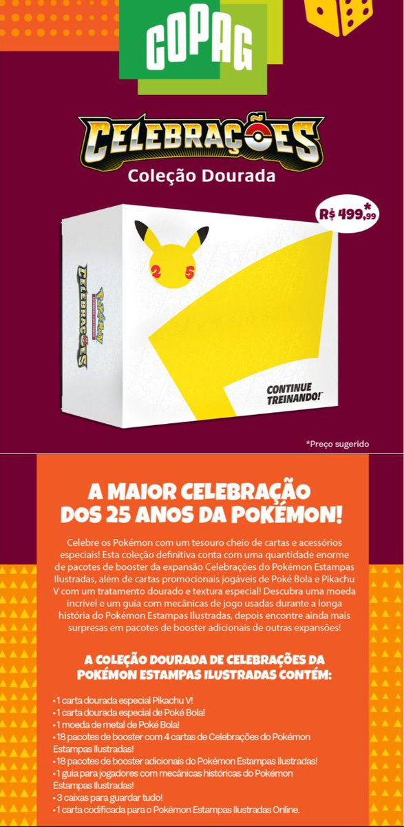 cardsdocarvalho's tweet photo. Só lembrando, o preço sugerido de uma ETB que vinha sleeves antes era R$: 249,99 e de uma ETB de coleção especial era de R$: 499,99. 

Já hoje em dia... https://t.co/Hrx9NV5gqe