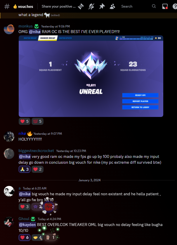 ParagonTweaks's tweet photo. 🚨 My Discord Offers PROFESSIONAL Overclocking🚨

🔥Request a OVERCLOCKING SESSION from @kydnss and @undefinedniko for your RAM,CPU &amp; GPU Tuned for a low price. Lower System Latency, Increase FPS and Frame Stability ⬆️

Book now in my server https://t.co/FRgLFLe8Ty https://t.co/3KKAaKb2KG
