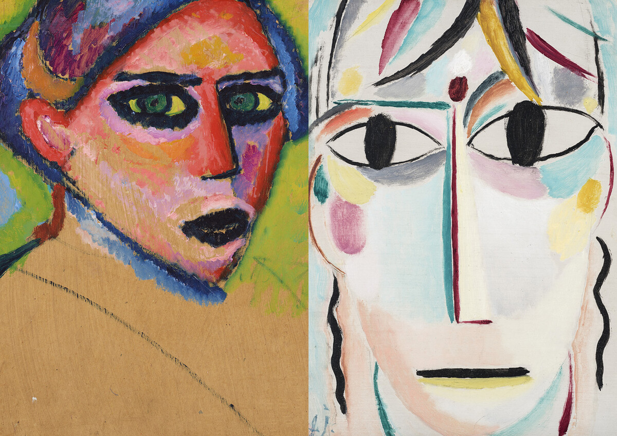 「アレクセイ・フォン・ヤウレンスキー (Alexej von Jawlensky,」|Takuma Ishikawaのイラスト