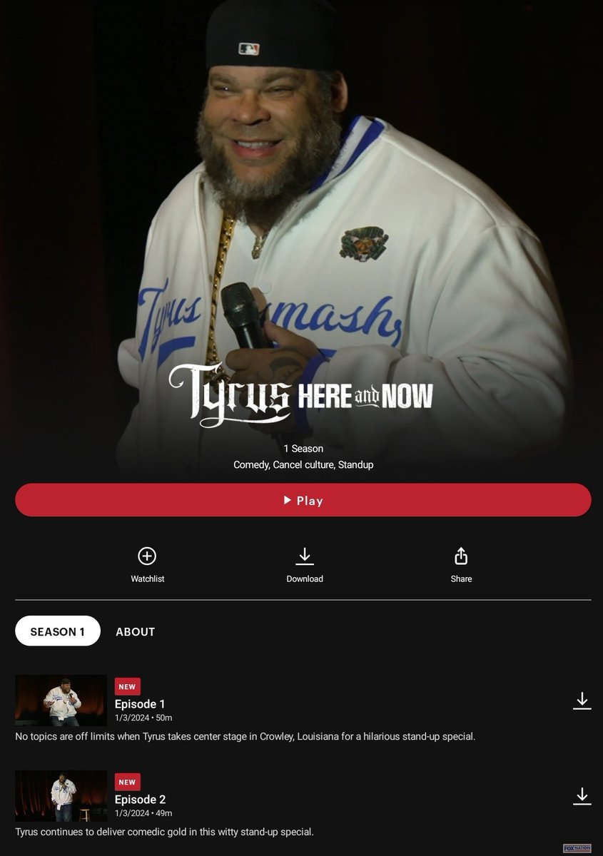 🚨 <a href="/PlanetTyrus/">Tyrus</a>  Here and Now
Only on <a href="/foxnation/">Fox Nation</a>