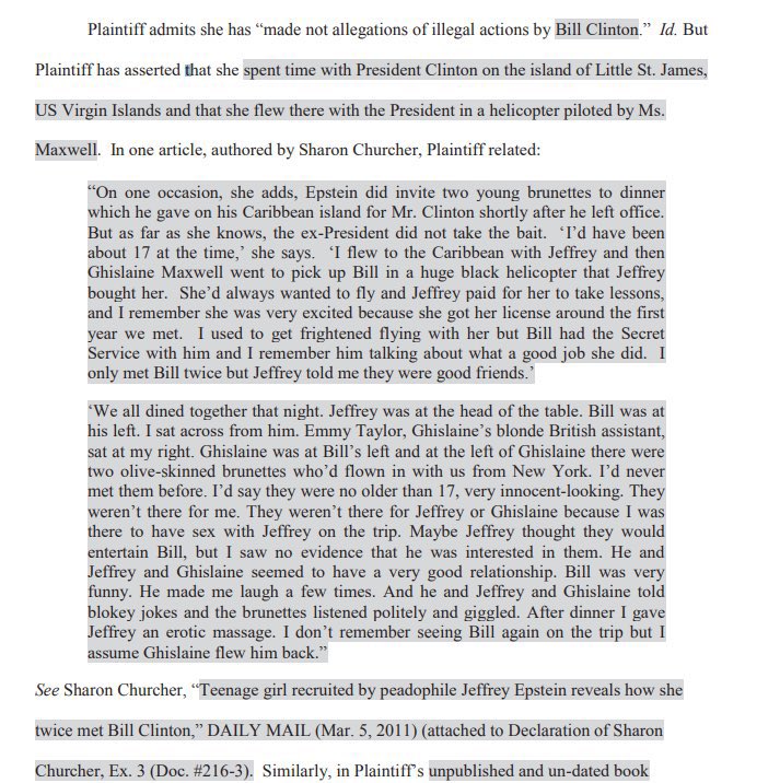 ContextoVE's tweet photo. ¡Último Minuto! Se han publicado los documentos de Jeffrey Epstein.

Bill Clinton figura entre los políticos, artistas y famosos nombrados en los papeles de #JeffreyEpstein https://t.co/CwNQW9LIcD