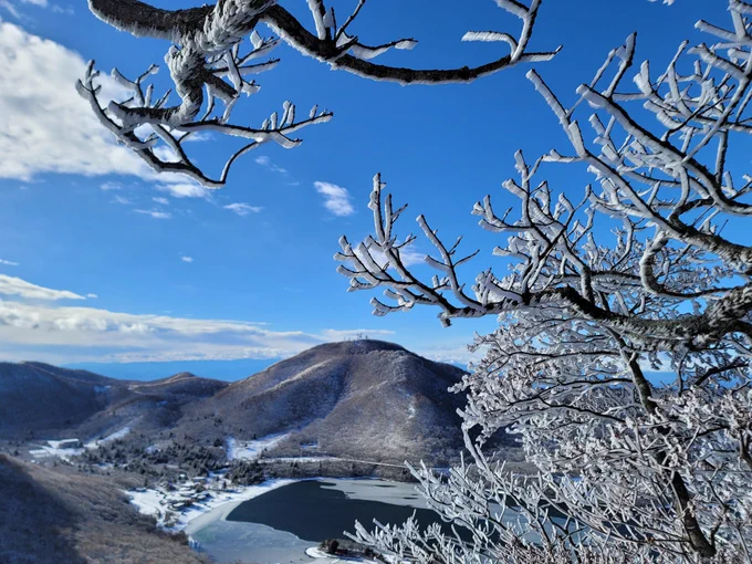 樹氷…! 