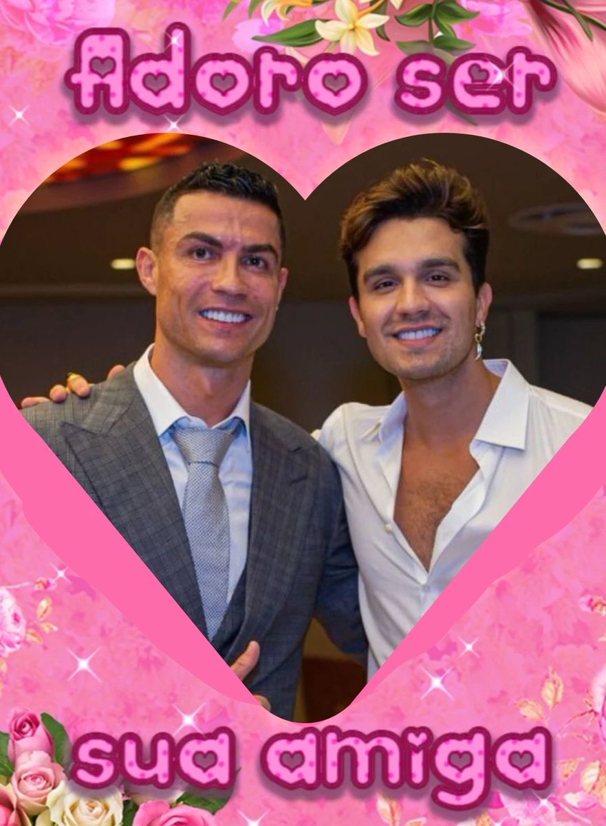 LUANEXPLOSIVA's tweet photo. Cristiano Ronaldo e Luan Santana sendo melhores amigos, a thread: https://t.co/bO1X0pvUfi