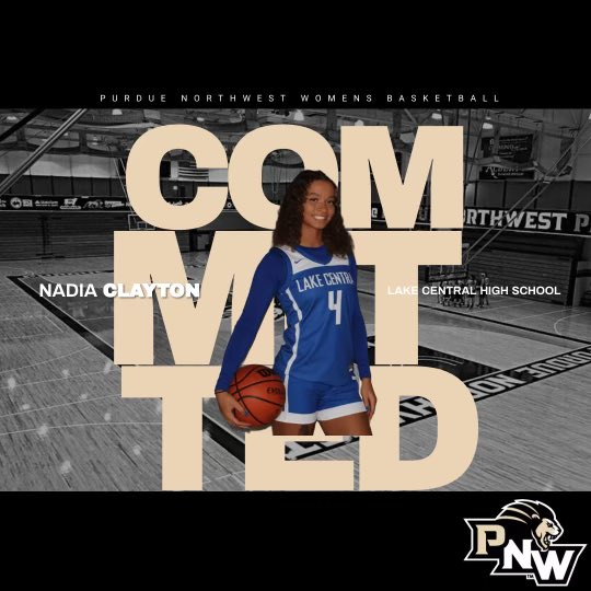 Lake Central Girls’ Basketball (@lakecentralgbb) on Twitter photo Congratulations to senior Nadia Clayton (<a href="/nadia_clayton15/">nadia clayton</a>) on her commitment to <a href="/PNWWBB/">Purdue Northwest WBB</a>!
We are proud of you! Congratulations to senior Nadia Clayton (<a href="/nadia_clayton15/">nadia clayton</a>) on her commitment to <a href="/PNWWBB/">Purdue Northwest WBB</a>!
We are proud of you!