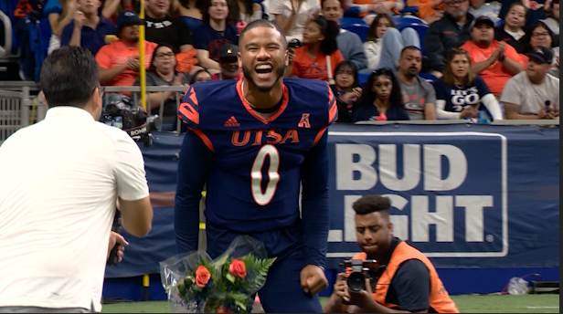 nateryansports's tweet photo. NEWS: After retiring from football, ex-UTSA QB Frank Harris tells me his next role will be with @CityFans210, where he will serve as Executive Director overseeing #UTSA Football NIL.

Harris was offered coaching jobs by Jeff Traylor &amp; Clemens HS, but wants to raise NIL awareness. https://t.co/1QRjypKOZm