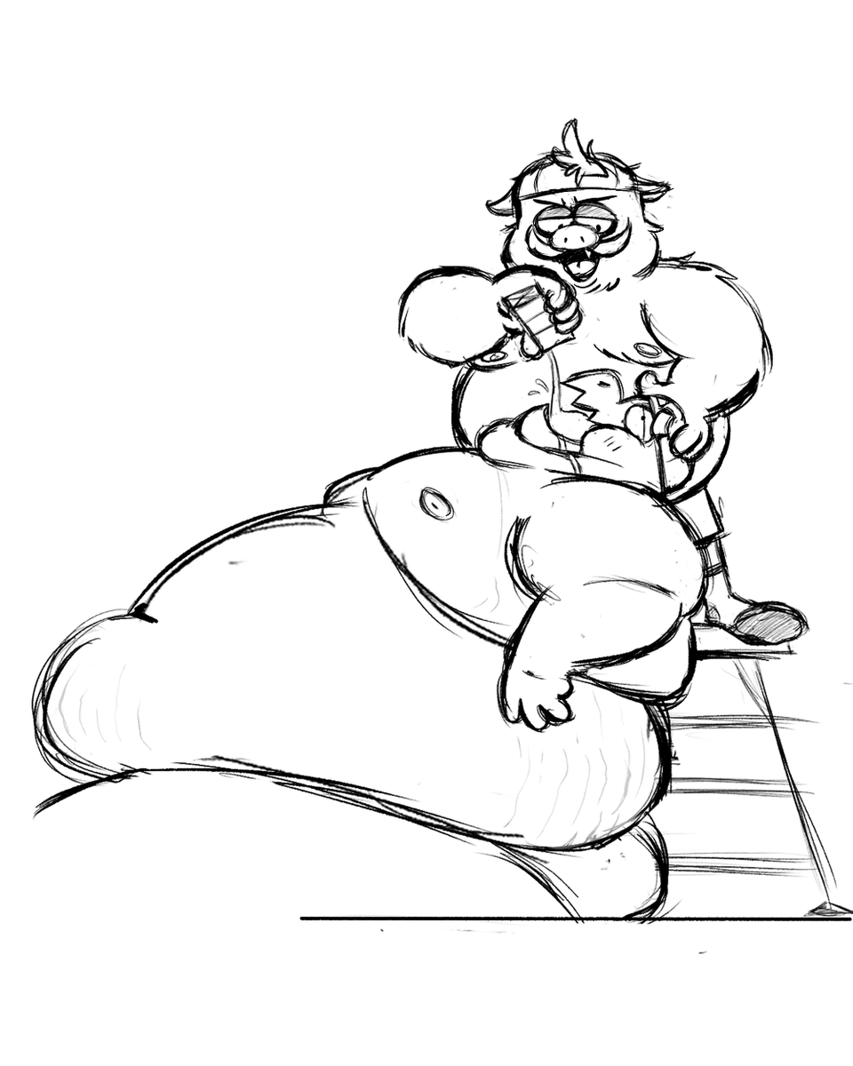slobhog's tweet photo. my bfs getting fat :/ https://t.co/nonea8fB7s