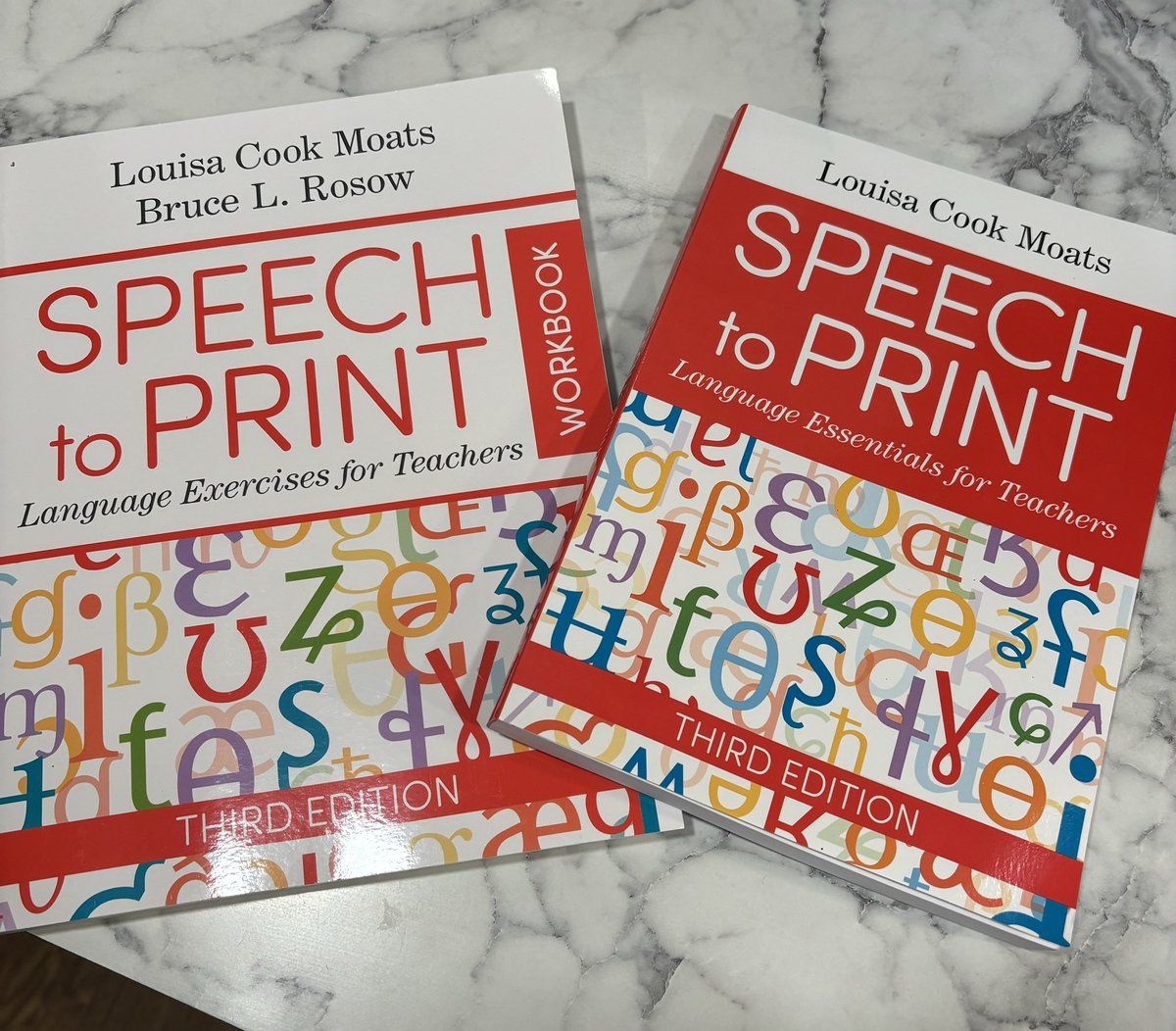 Buying “textbooks” I’m excited to keep in my collection. 🥰

Spring 2023- Advanced Linguistics