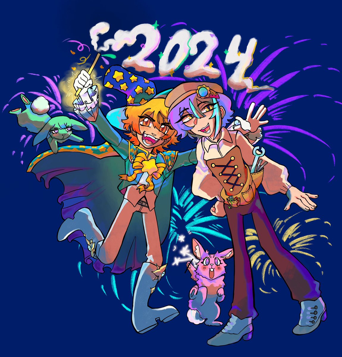 beachblu3s's tweet photo. Finally.. my magnum opus of early 2024 I finished it a day ago 
.
.
#ratmmau #RuiandtheMarvelousMagician #tsukasatenma #ruikamishiro #ruikasa #Prsk_FA #prsk_BL #beachblu3sart https://t.co/qvRfvJKk3T