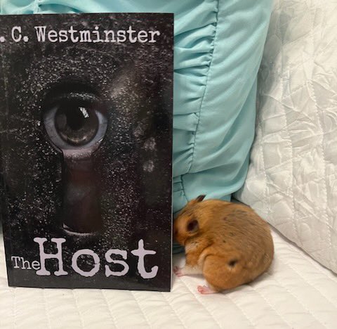 TCWestminster's tweet photo. A reader sent these pics and said:

Honey and I are reading a new book! It's full of suspense but Honey said it's ok he stays up all night anyway lol  We love the Host! #storytimewithHoneyandtheHost

Sorry guys, Honey is my new favorite reader!
https://t.co/GhHWBui5wf https://t.co/PvSQyrUNyR