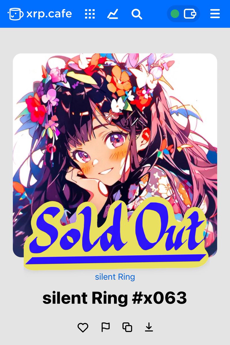 Akkyman2's tweet photo. ✨🌈くろたんく様🌈✨
@black_tank_top
🌈https://t.co/O1BFBaHdhU🌈
🦋rainbow bloom #x006🦋
🦋silent Ring #x063🦋
🙇♀️一度に2作品もお迎え頂きありがとうございます🙇♀️
😊とっても嬉しいです😊
🎉㊗️ありがとうございました㊗️🎉
💕感謝の言葉がお伝え出来ていましたら💕
💕幸いです💕
#xrpcafe #XRP
#Akkyman #nfts #nftcollection #AIart
⬇️✅xrp cafe rainbow bloom link🔗✅⬇
https://t.co/VQZPIQTCmb
⬇️✅xrp cafe rainbow bloom link🔗✅⬇
https://t.co/B2CDQsIwfJ
